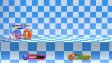 Kirby Fighters Wavedash GIF - Kirby Fighters Wavedash Waveshine GIFs