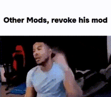 Mods Other Mods GIF - Mods Other Mods Other Mods Revoke His Mod GIFs