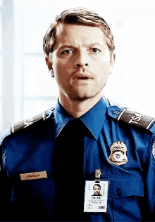 worried thank you thanks misha collins officer