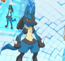 Lucario Lucario Pokemon GIF - Lucario Lucario Pokemon Ready To Fight GIFs