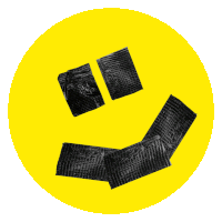 Dasding Smiley Sticker - Dasding Smiley Zwinkern Stickers