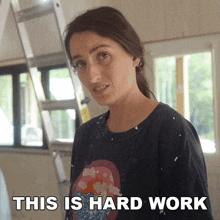 This Is Hard Work Jazmyn Canning GIF - This Is Hard Work Jazmyn Canning Vanwives GIFs