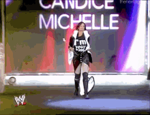 Candice Michelle Entrance GIF