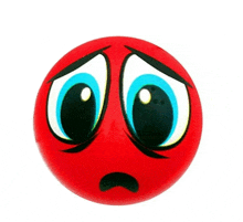 Red Distressed Ball GIF