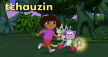 Dora Aventureira / Dora The Explorer / Tchau / Tchauzinho / Tchauzin GIF