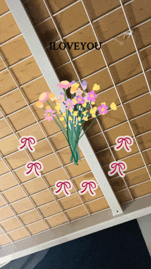Good Morning Flowers I Love You More GIF - Good Morning Flowers I Love You More Heart GIFs