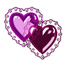 hearts heart of love hearts of love love hearts purple hearts