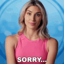 Sorry Not Gonna Happen Sarah Curd GIF - Sorry Not Gonna Happen Sarah Curd The Real Love Boat GIFs