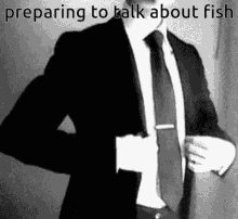 Preparing To Talk About Fish Fish GIF