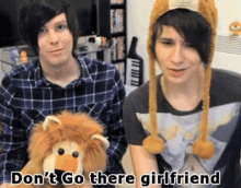 Phan Dont Go There GIF - Phan Dont Go There Girl Friend GIFs