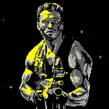 Predator (Nes) Activision 1987. GIF - Predator Arnold Schwarzenegger GIFs
