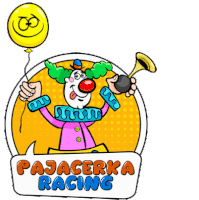 Pajacerka Racing Sticker - Pajacerka Racing Konji Stickers
