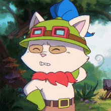 Trying To Remember Teemo GIF - Trying To Remember Teemo Legends Of Runeterra GIFs