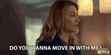 Do You Wanna Move In With Me Sarah Wright GIF - Do You Wanna Move In With Me Sarah Wright Mandy Davis GIFs