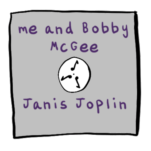 Meandbobbymcgee Janisjoplin Sticker - Meandbobbymcgee Janisjoplin Rockonjanis Stickers