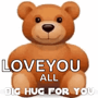 Teedy Bear Love You GIF - Teedy Bear Love You Big Hug For You GIFs