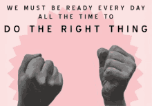 We Must Be Ready Do The Right Thing GIF - We Must Be Ready Do The Right Thing GIFs