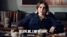 Believe Me I Am No Saint Mae Whitman GIF