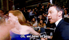 james mc avoy jessica chastain have to go excited