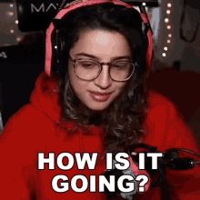 How Is It Going Melissa GIF - How Is It Going Melissa Nufo GIFs