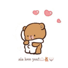 Love You Hug GIF - Love You Hug Aiafam GIFs
