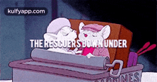 The Rescuers Duwn Undernes.Gif GIF - The Rescuers Duwn Undernes Furniture Cradle GIFs