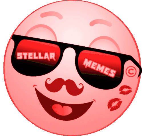 Stellar Smile Smiley Face Sticker