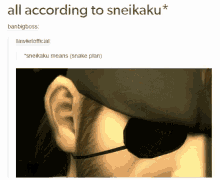 Sneikaku Snake Plan GIF