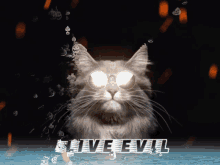 Clever Cat Liveevil GIF - Clever Cat Liveevil Cat Art GIFs