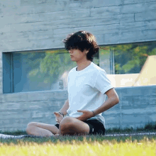 taehyung tae bts meditate meditation