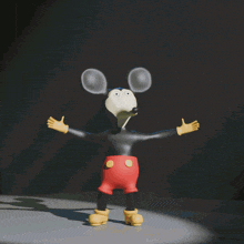 Steamboat Willie Cursed GIF