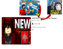 a collage of images with one that says " new "