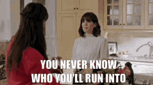 It Was Always You Erin Krakow GIF - It Was Always You Erin Krakow Never Know Who Youll Run Into GIFs