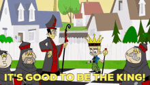 Johnny Test Its Good To Be The King GIF - Johnny Test Its Good To Be The King King GIFs