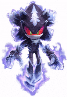 mephiles the dark sonic the hedgehog sonic forces speed battle artwork