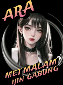 ara met malam ujin gabung is the name of the girl on the poster