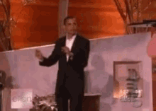 Barrack Obama Dancing GIF - Barrack Obama Dancing Ellen Degeneres Show GIFs