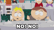 No No Butters Stotch GIF - No No Butters Stotch Eric Cartman GIFs