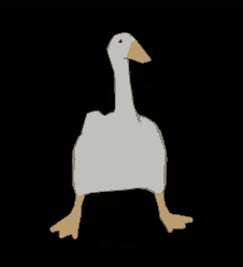 Pato Que Dança Goose GIF - Pato Que Dança Goose Walking GIFs