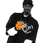 Hivepizza Snoop Sticker