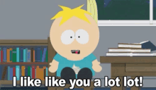 I Like Like You A Lot Lot GIF - South Park I Like You A Lot Like GIFs