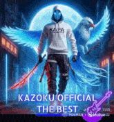 a poster for kazoku official the best