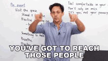 Youve Got To Reach Those People Benjamin GIF - Youve Got To Reach Those People Benjamin Engvid GIFs