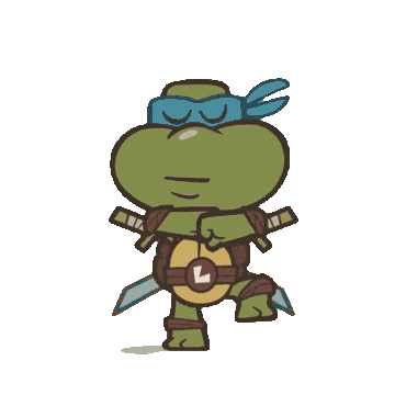 Leonardo Ninja Turtles Sticker - Leonardo Leo Ninja Turtles Stickers