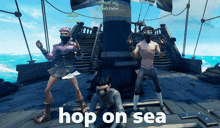 Hop On Sea Sea Of Thieves GIF - Hop On Sea Sea Of Thieves Koro GIFs