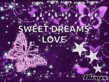 Sweet Dreams Love Sparkles GIF - Sweet Dreams Love Sparkles Butterflies GIFs