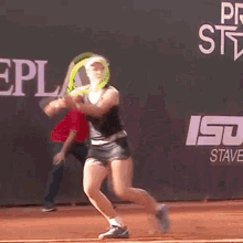 Barbora Krejcikova Tennis Fail GIF - Barbora Krejcikova Tennis Fail Whiff GIFs