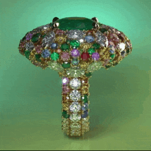 Emerald Green Diamond GIF - Emerald Green Diamond Jewels GIFs