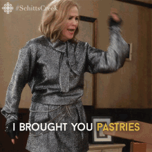 I Brought You Pastries And Coffees Okay Well This Coffee Has Nothing On It Catherine Ohara GIF - I Brought You Pastries And Coffees Okay Well This Coffee Has Nothing On It Catherine Ohara Moira GIFs