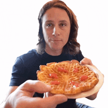 look at this waffle michael downie downielive check this out flexing you my waffle